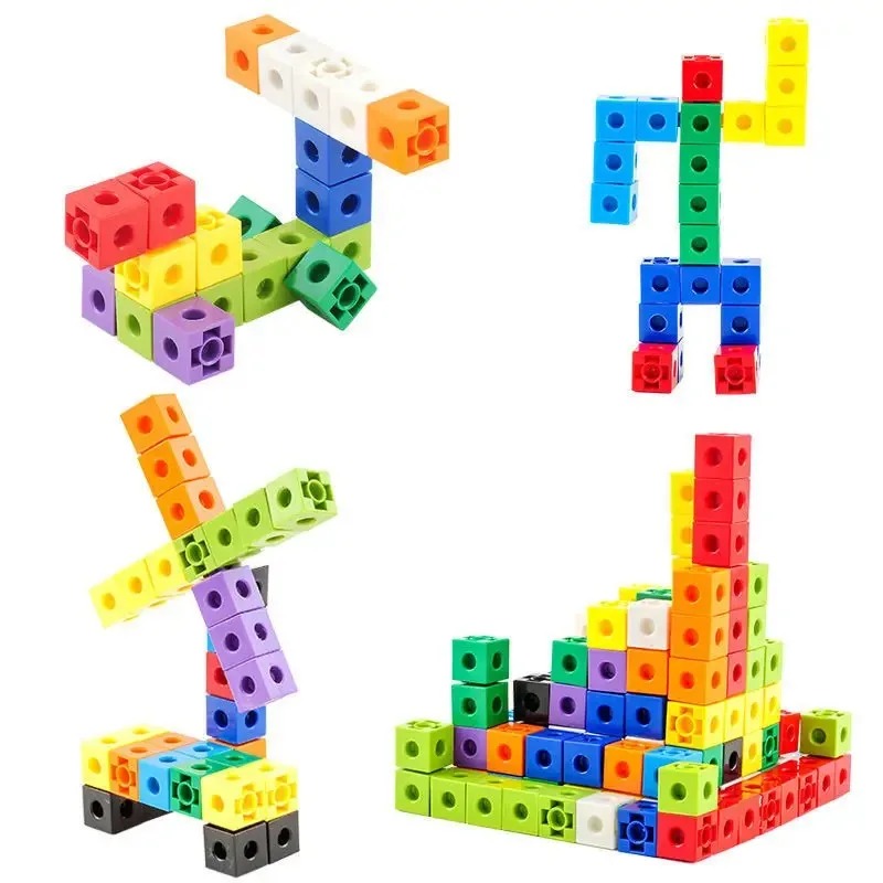 Fire Starter Cube - Conjunto de 100 Cubos de Encaixe,