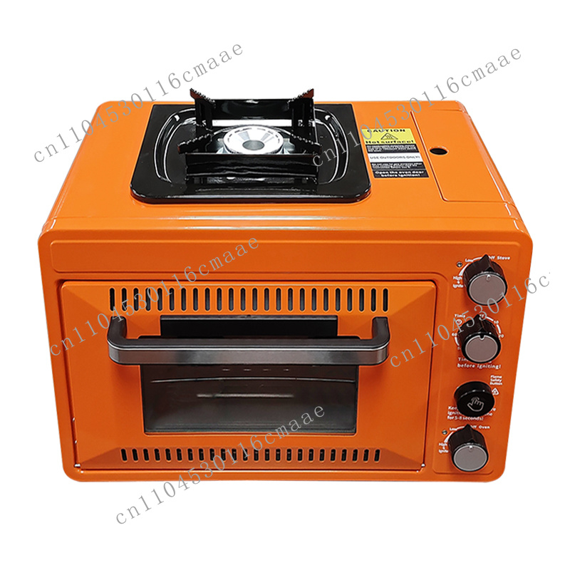 Camping Cooking Gas Stove Portable Tool - Forno a Gás Profissional para Churrasco