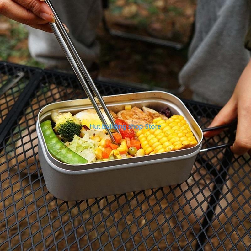 Japanese Camping Cooking - T21C 800ml lancheira alumínio japonês ao