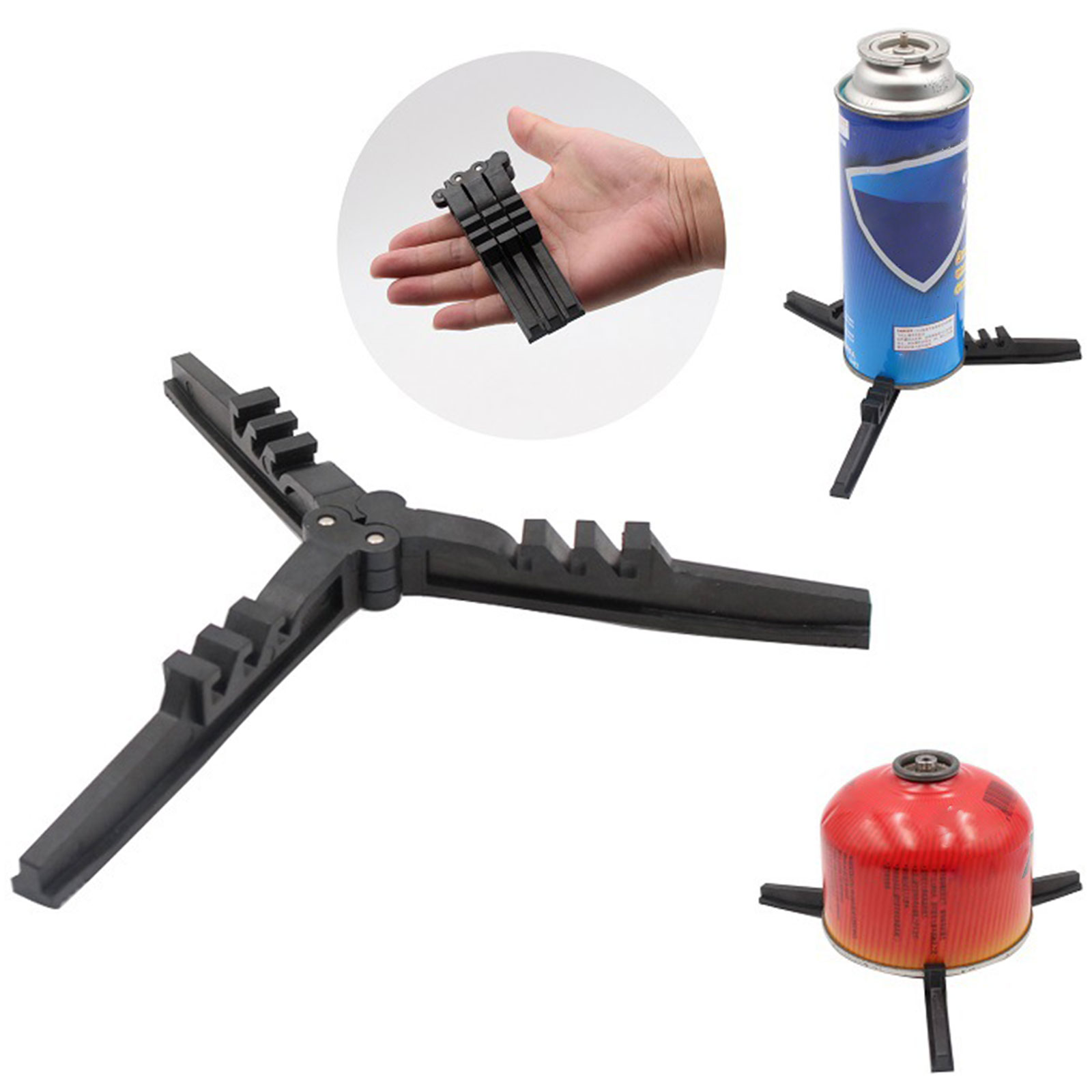 Camping Cooking Tripod - Suporte de Base para Fogão a