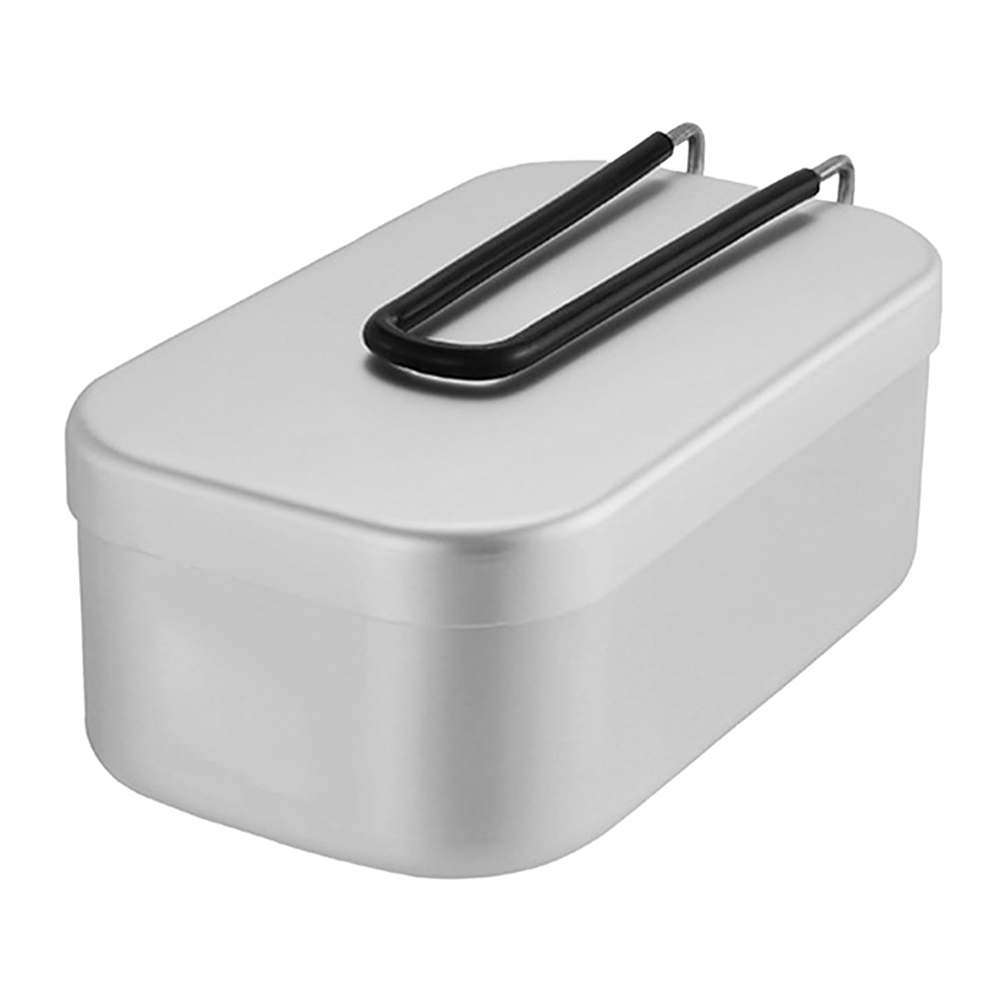 Camping Cooking Box - Lancheiras de alumínio 800ml, panelas para