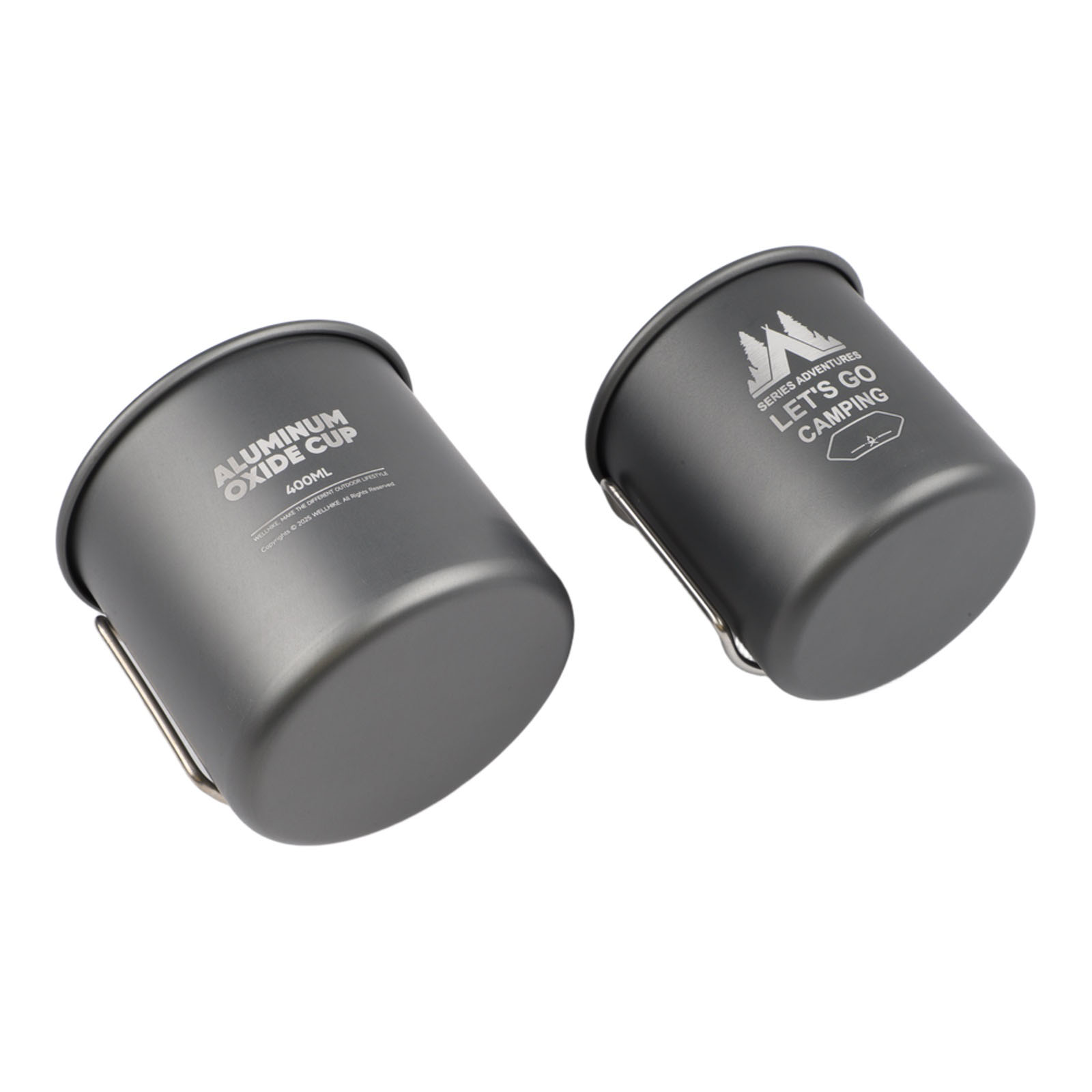 Nesting Camping Cooking Set - Conjunto de Canecas de Camping em