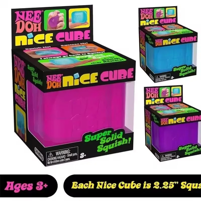 Fire Starter Cube - Em Estoque: Brinquedo Sensorial Antiestresse Squishy
