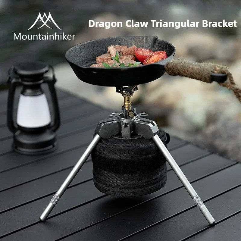 Camping Cooking Tripod - Suporte de Tripé MOUNTAINHIKER para Camping,