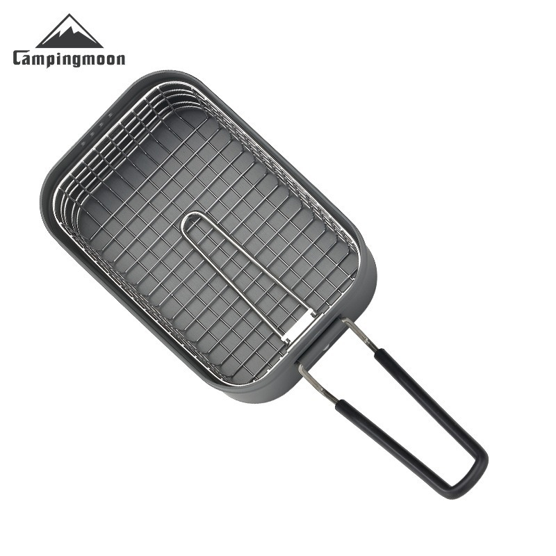 Camping Cooking Box - CAMPINGMOON S-1218 Rede de Fritura Dobrável