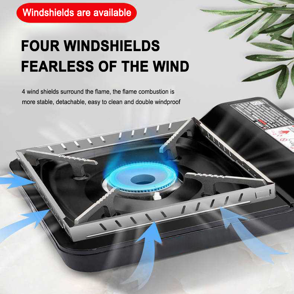 Camping Cooking Wind Blocker - Para-vento para Fogão de Camping Removível,