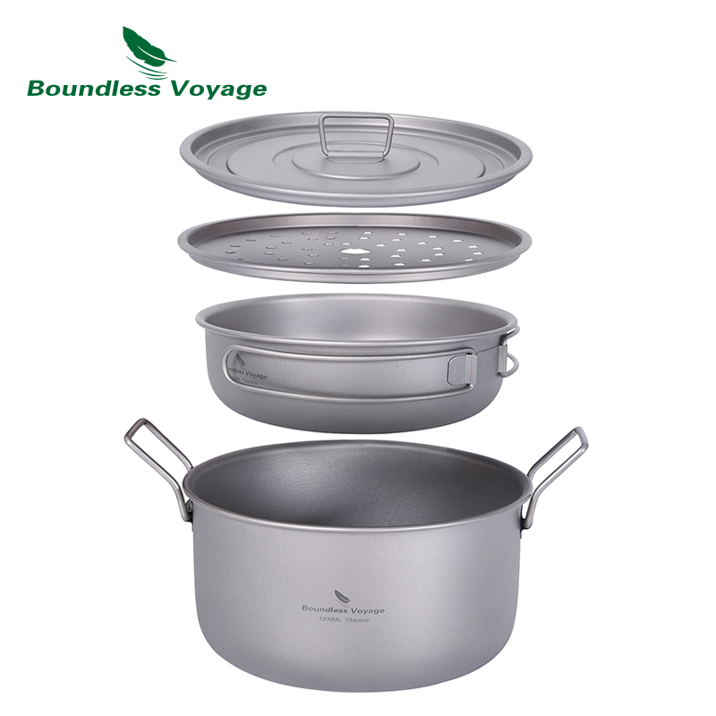 Camping Cooking Gadgets - Boundless viagem acampamento cozinhar pote multifuncional