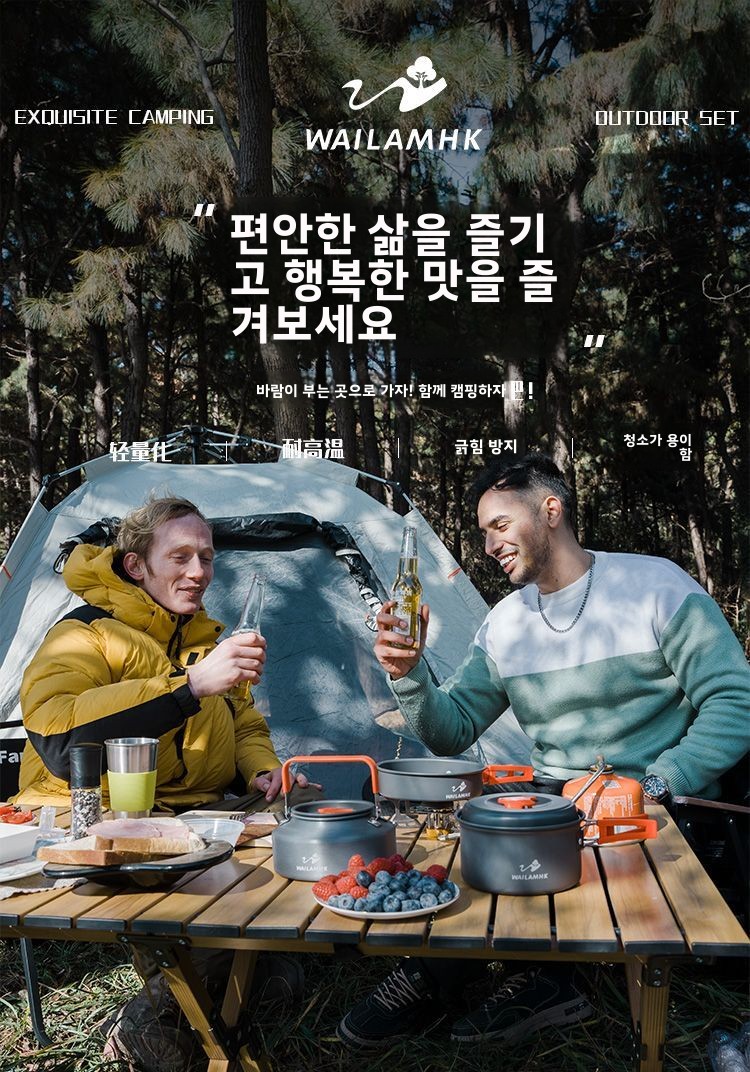 Conjunto de Utensílios de Cozi - Nesting Camping Cooking Set avaliação e preço