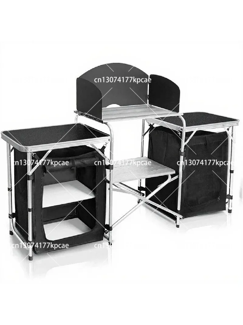 Mesa de Camping Dobrável de Al - Camping Cooking Table With Storage avaliação e preço