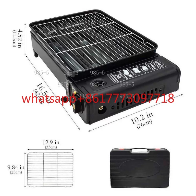 Fogão a Gás Butano Portátil pa - Camping Cooking Gas Stove Portable Tool avaliação e preço