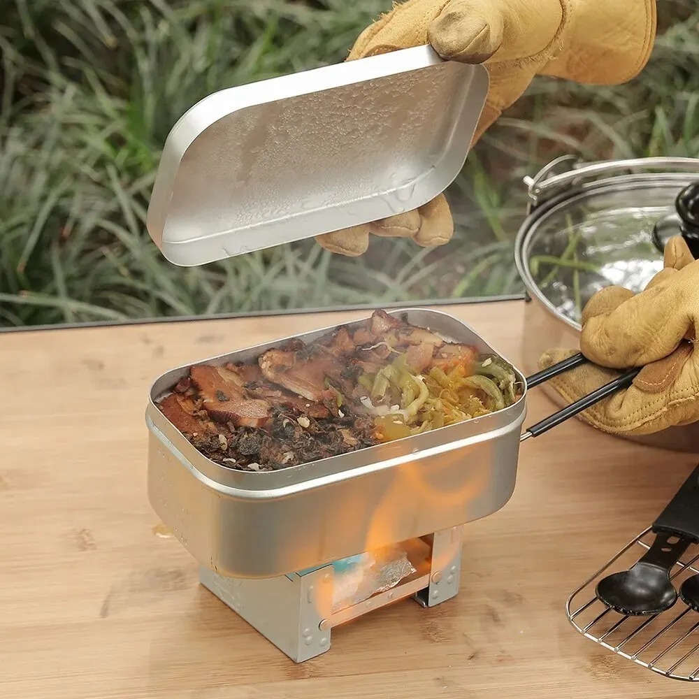 Utensílios de Mesa Ultraleves  - Camping Cooking Box avaliação e preço