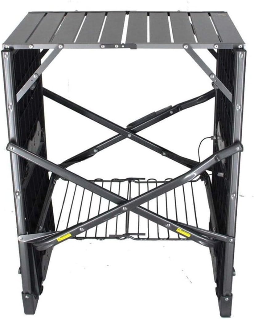 Mesa de Cozinha Portátil Dobrá - Camping Cooking Table With Storage avaliação e preço