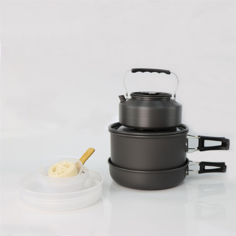 Conjunto de Cozinha para Campi - Nesting Camping Cooking Set avaliação e preço
