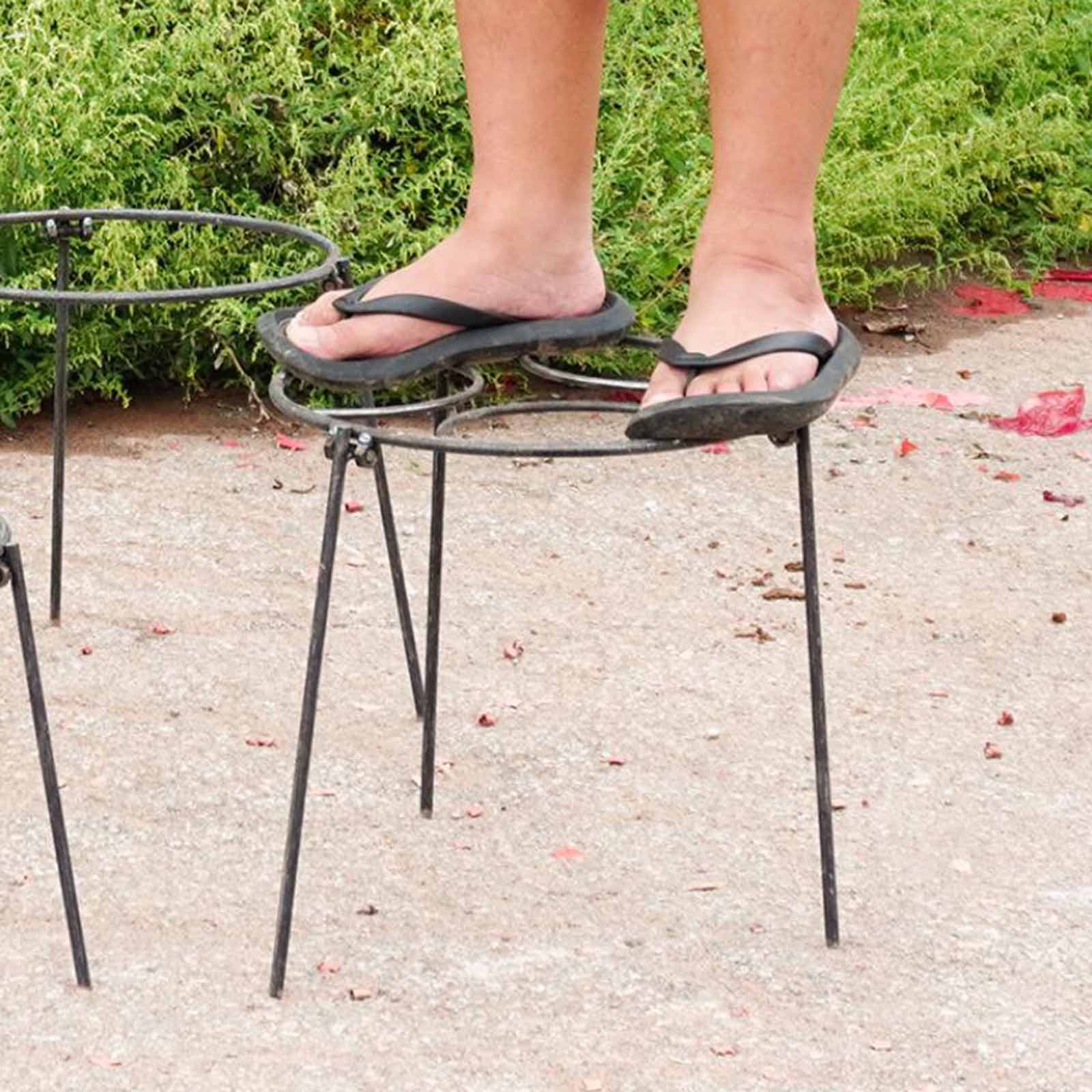 Suporte de Churrasqueira Portá - Camping Cooking Pot Tripod avaliação e preço