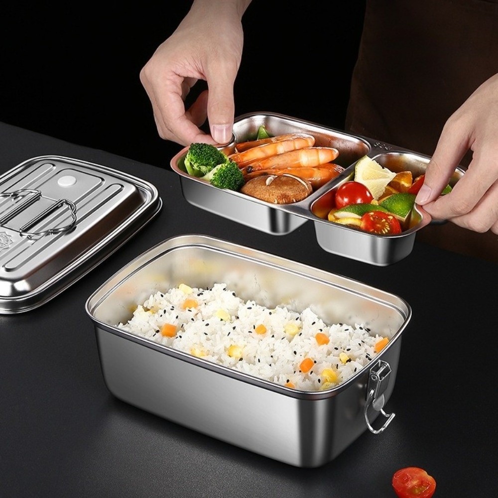 Lancheira de aço inoxidável de - Camping Cooking Box avaliação e preço