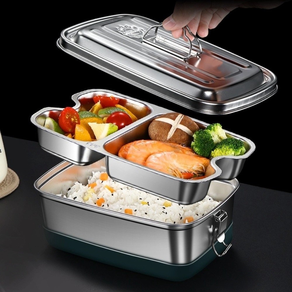Lancheira de aço inoxidável de - Camping Cooking Box avaliação e preço