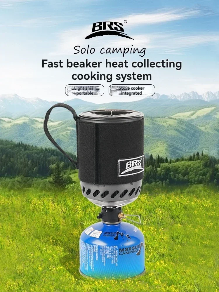 Fogão a Gás Portátil BRS-61 co - Camping Cooking Gas Stove Portable Tool avaliação e preço