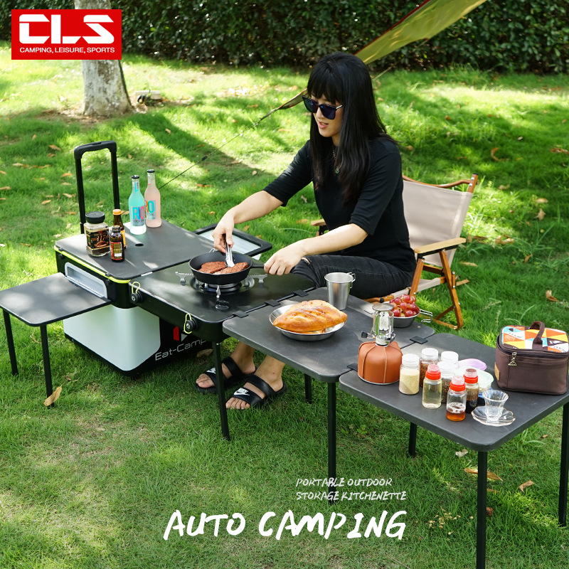 Mesa de Cozinha Portátil para  - Camping Cooking Table With Storage avaliação e preço
