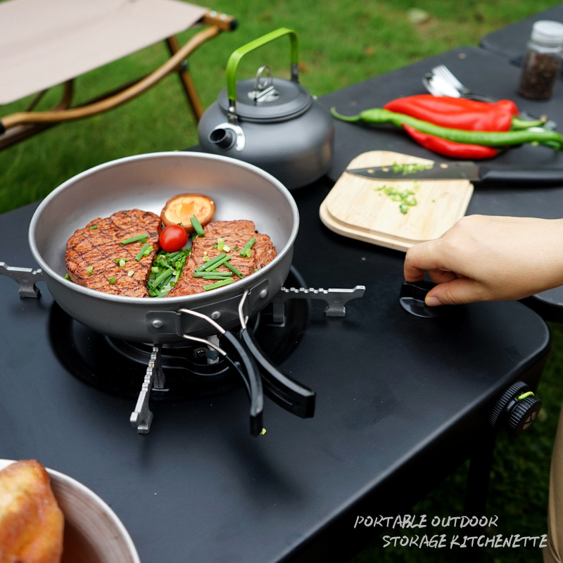 Mesa de Cozinha Portátil para  - Camping Cooking Table With Storage avaliação e preço
