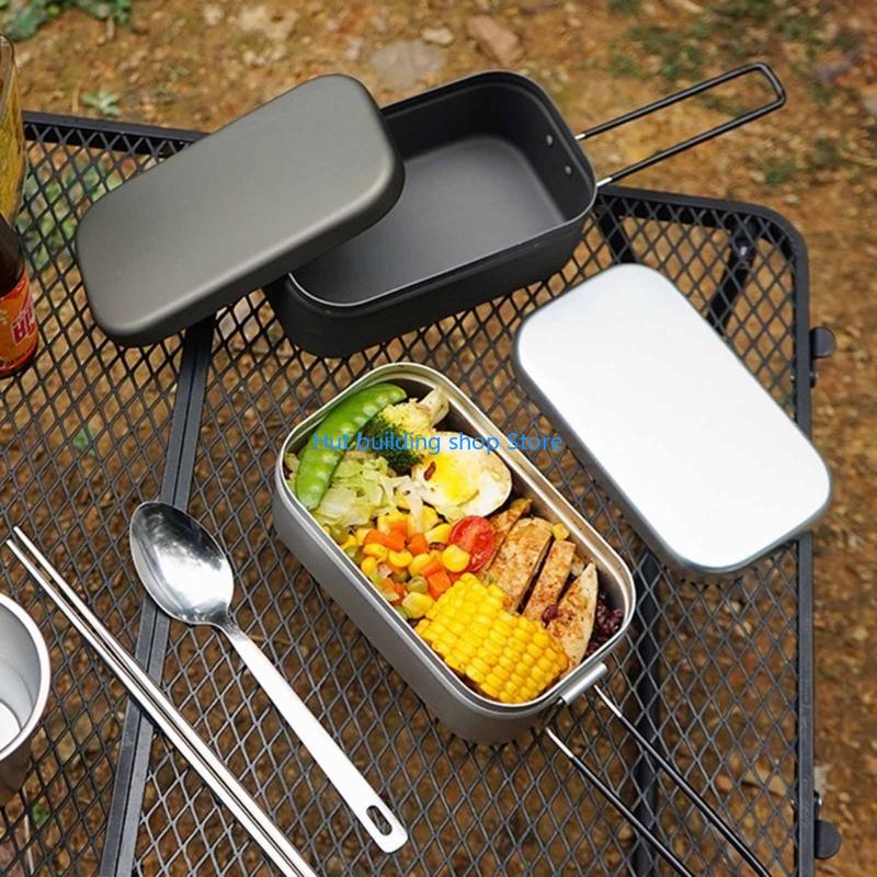 T21C 800ml lancheira alumínio  - Japanese Camping Cooking avaliação e preço