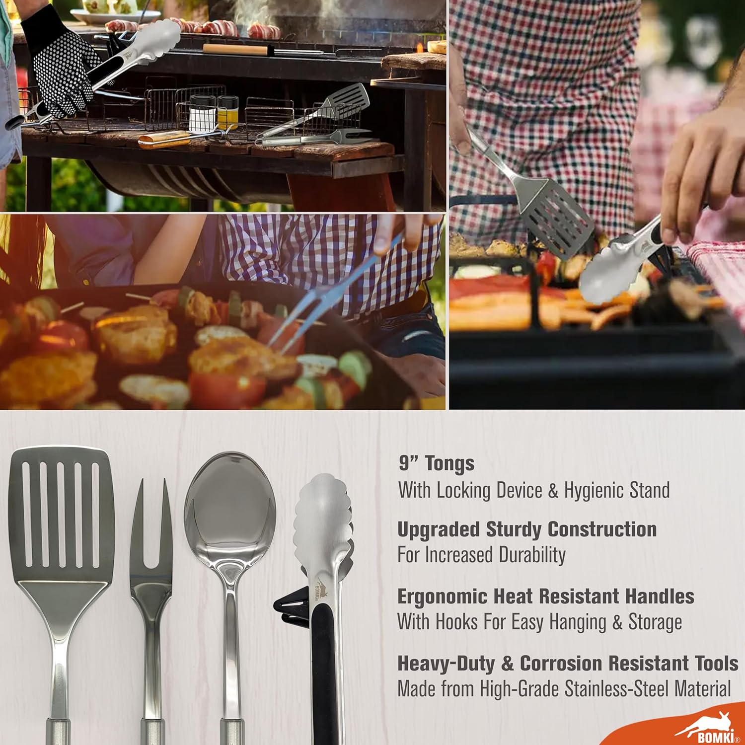 Conjunto de Utensílios de Cozi - Camping Cooking Essentials Kit avaliação e preço
