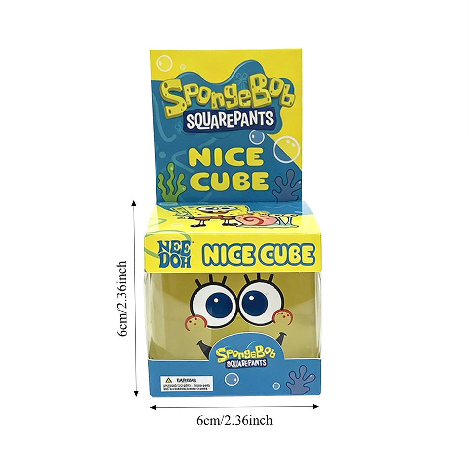 Cubo Squishy do Bob Esponja em - Fire Starter Cube avaliação e preço