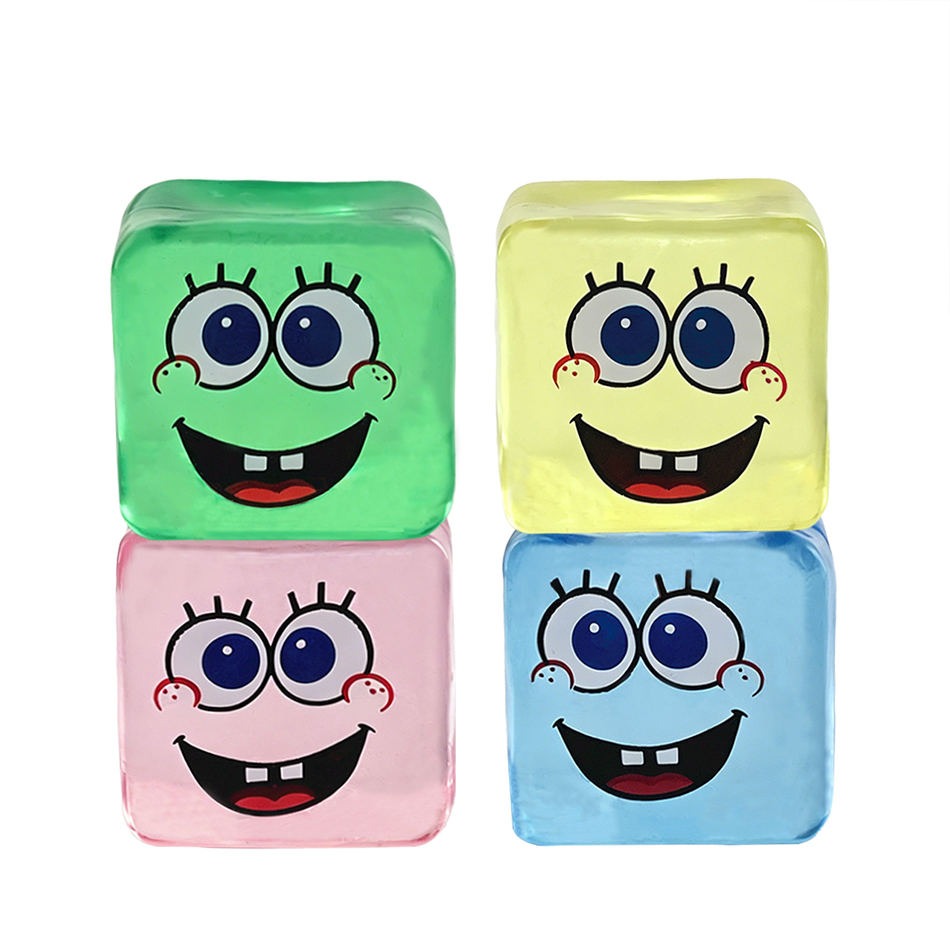 Cubo Squishy do Bob Esponja em - Fire Starter Cube avaliação e preço