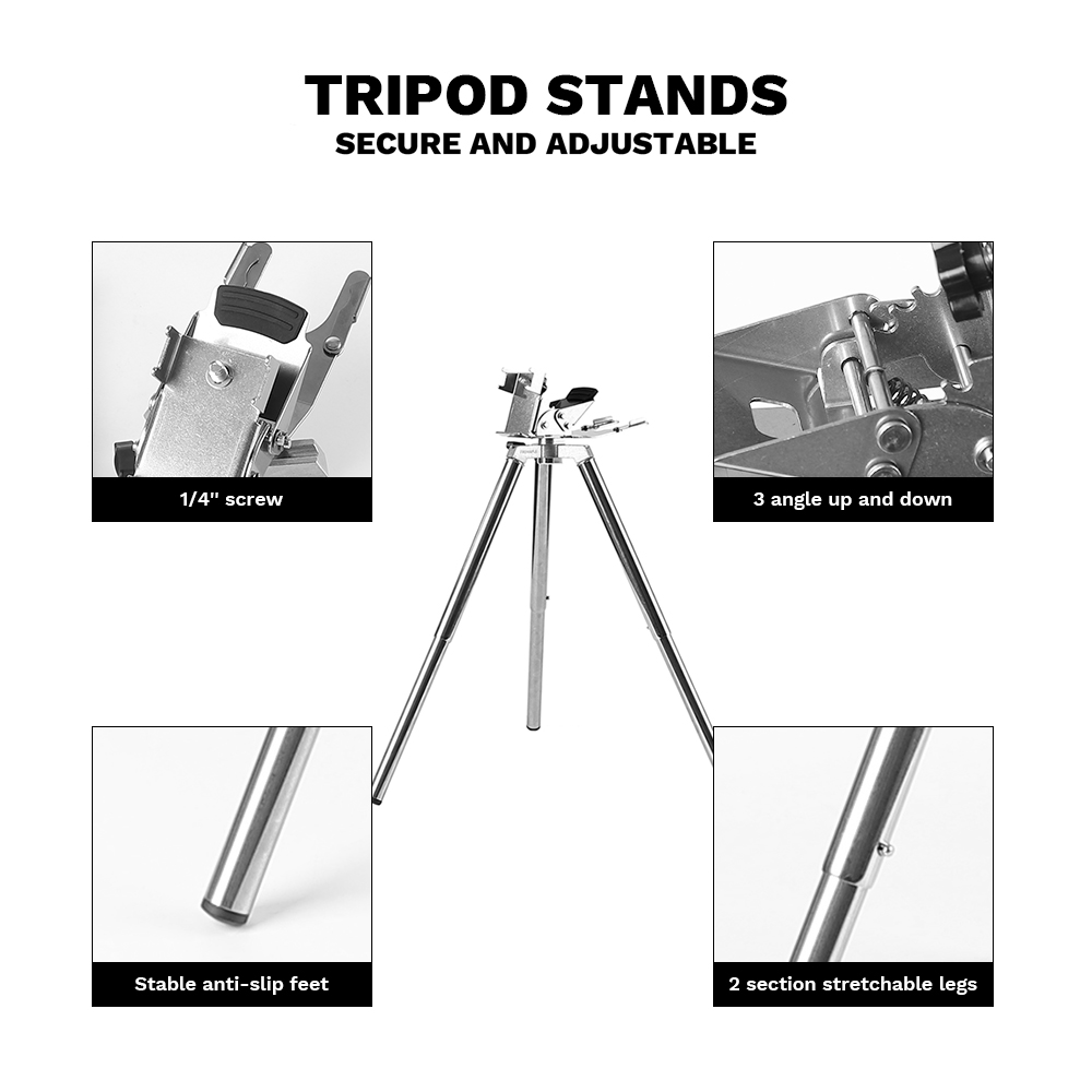 Suporte para fogão a gás de gi - Camping Cooking Tripod avaliação e preço