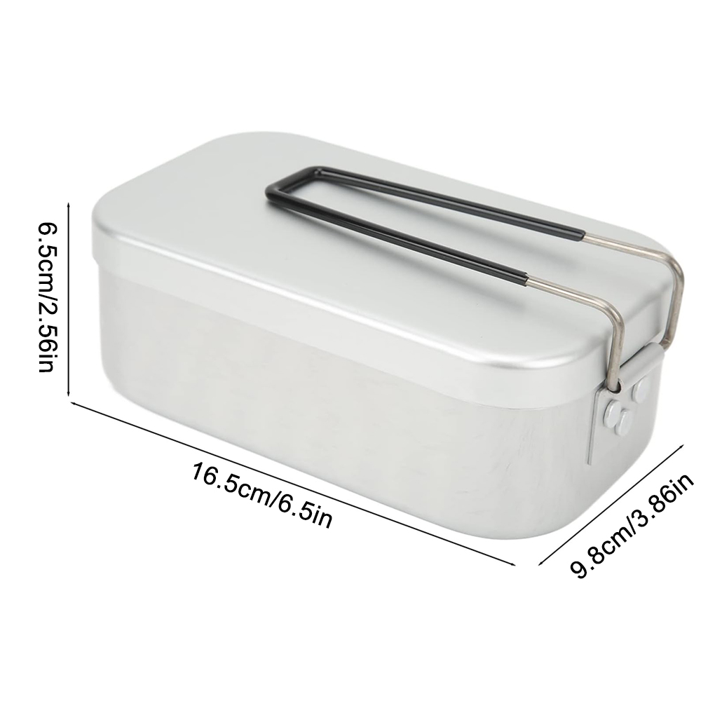 Lancheiras de alumínio 800ml,  - Camping Cooking Box avaliação e preço
