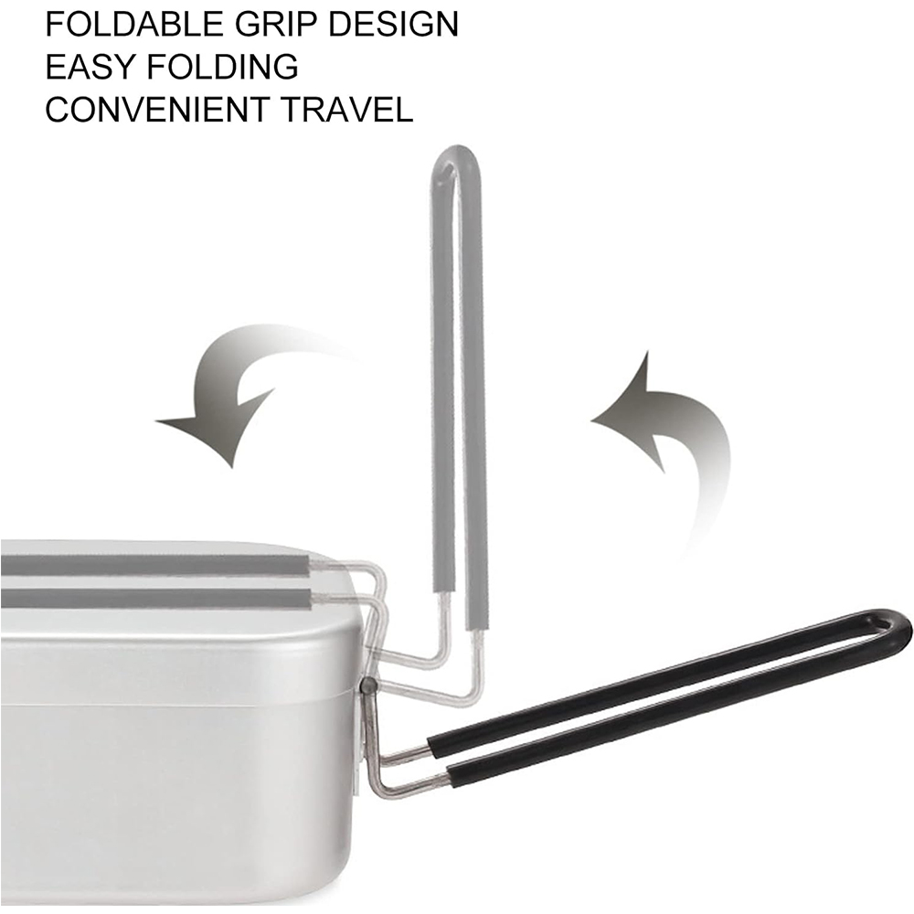 Lancheiras de alumínio 800ml,  - Camping Cooking Box avaliação e preço