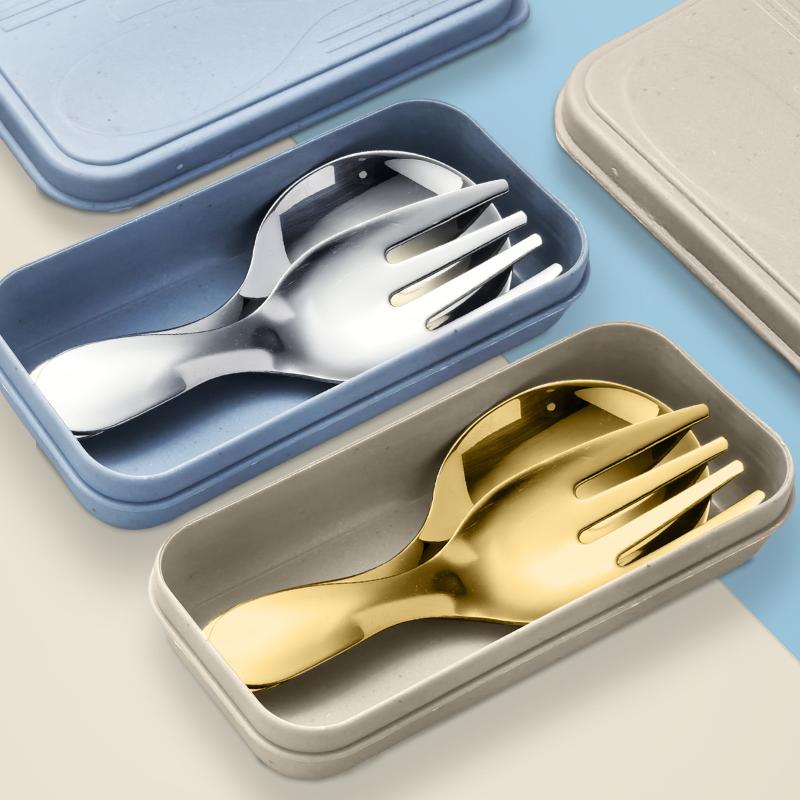 Conjunto de talheres de aço in - Camping Cooking Box avaliação e preço
