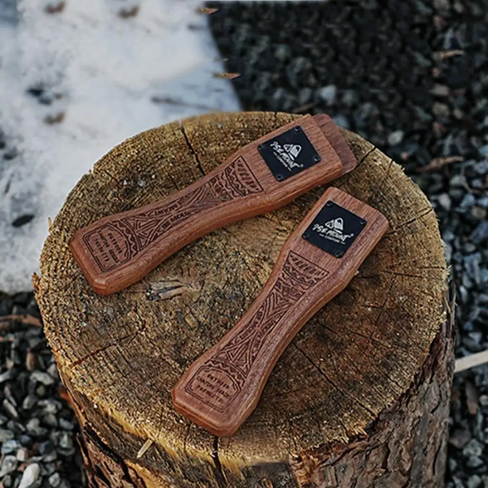 Chapa de Churrasco de Madeira  - Camping Cooking Gadgets avaliação e preço