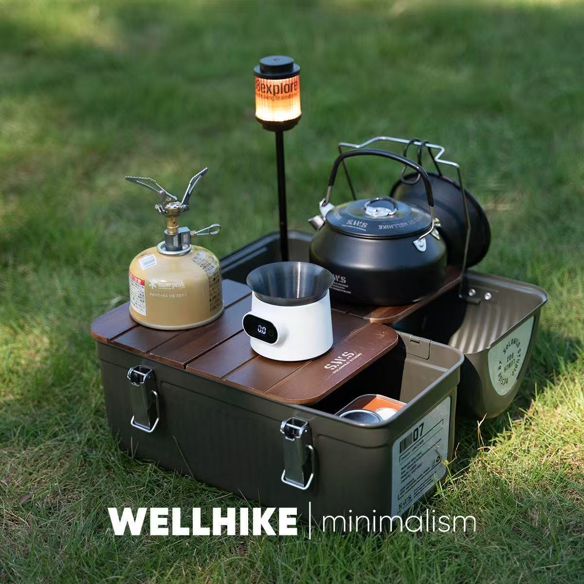 Tábua de Madeira Dobrável de 5 - Camping Cooking Box avaliação e preço