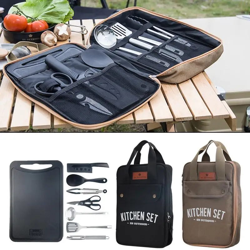 Conjunto de Utensílios de Cozi - Camping Cooking Gadgets avaliação e preço