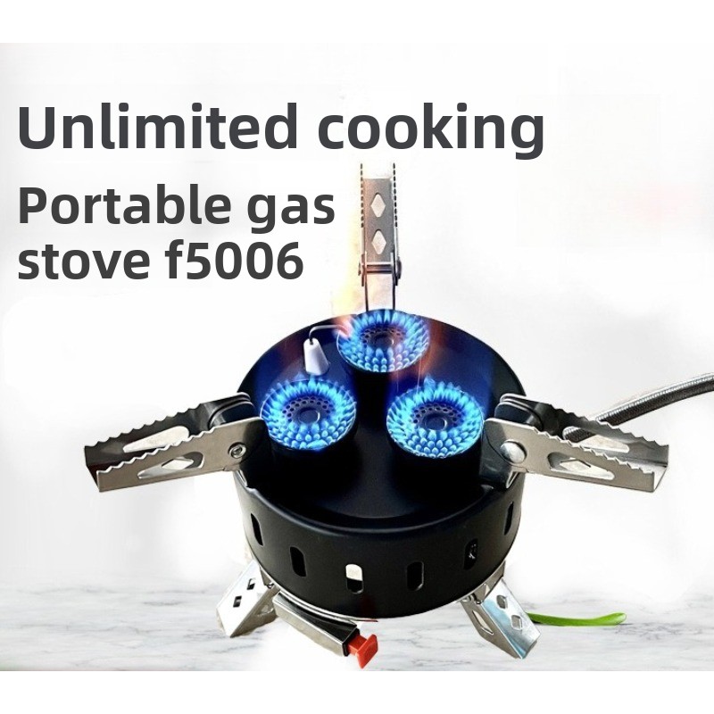 Fogão a Gás Butano Portátil co - Camping Cooking Gas Stove Portable Tool avaliação e preço
