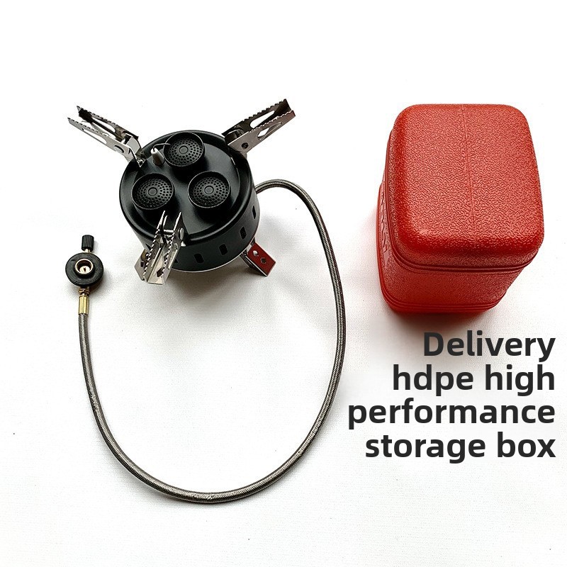 Fogão a Gás Butano Portátil co - Camping Cooking Gas Stove Portable Tool avaliação e preço