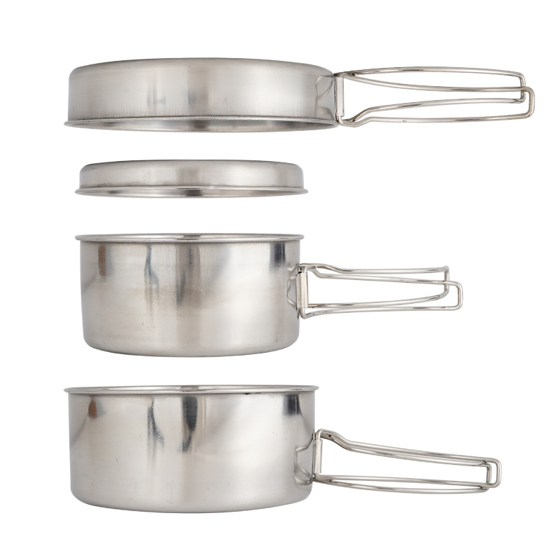 Conjunto de Utensílios de Cozi - Nesting Camping Cooking Set avaliação e preço