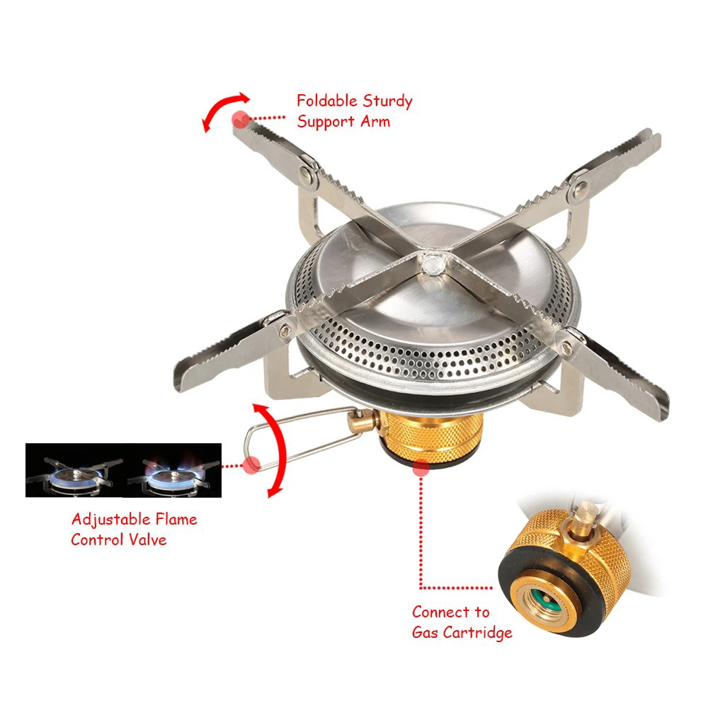 Fogão a gás para acampamento a - Camping Cooking Wood Stove avaliação e preço