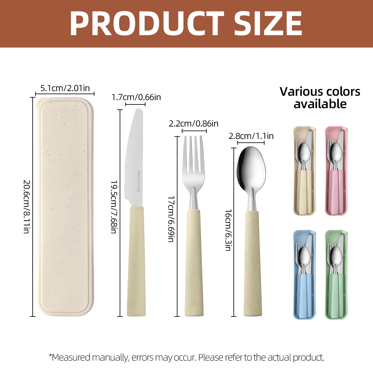 1 conjunto de talheres portáte - Camping Cooking Knife Set avaliação e preço