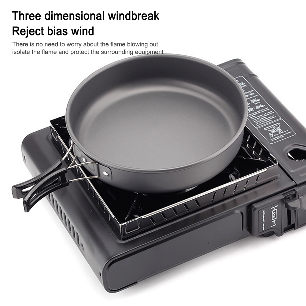 Para-vento para Fogão de Campi - Camping Cooking Wind Blocker avaliação e preço