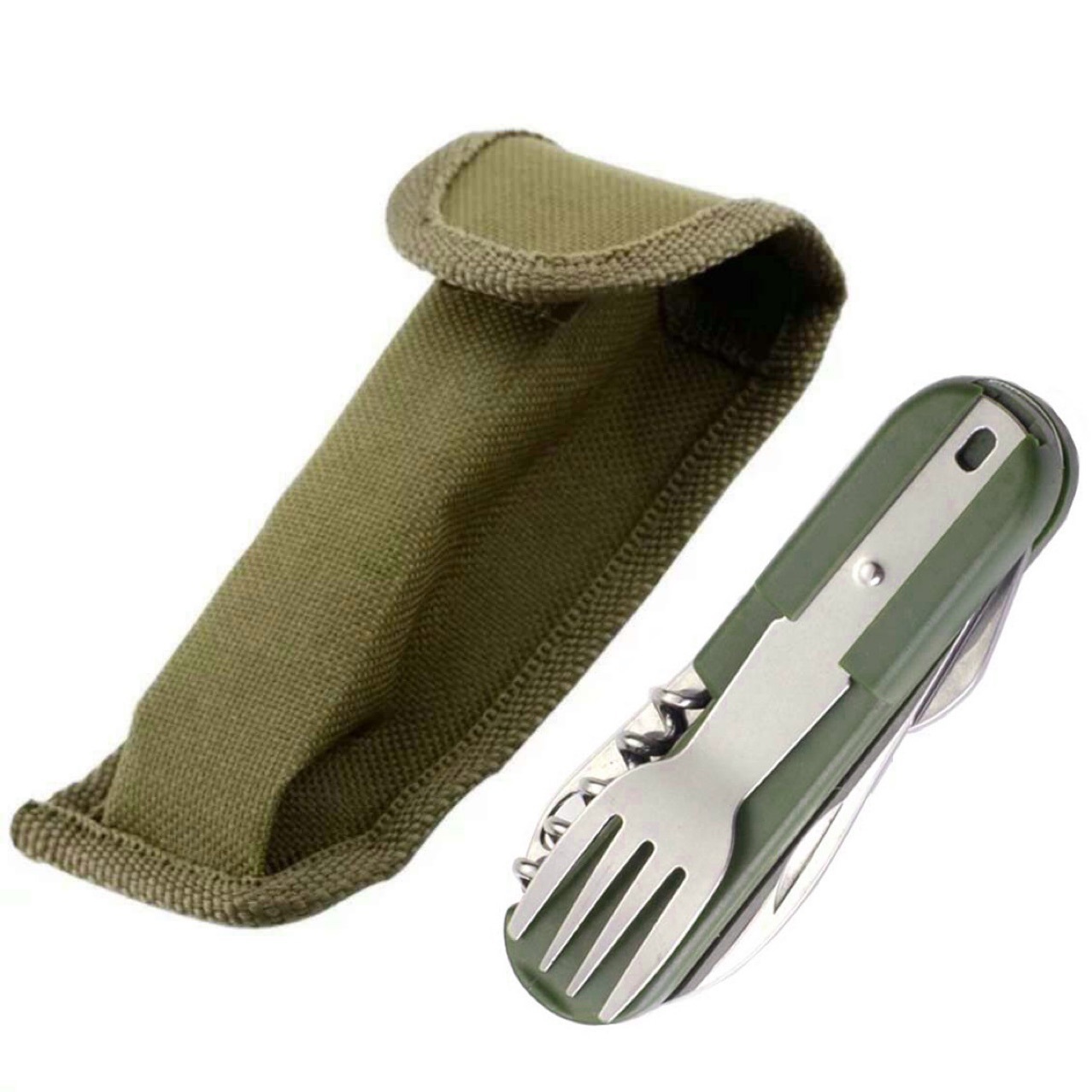 Conjunto de talheres de acampa - Camping Cooking Knife Set avaliação e preço