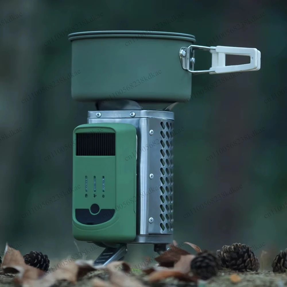 Fogão portátil a lenha sem fum - Camping Cooking Wood Stove avaliação e preço