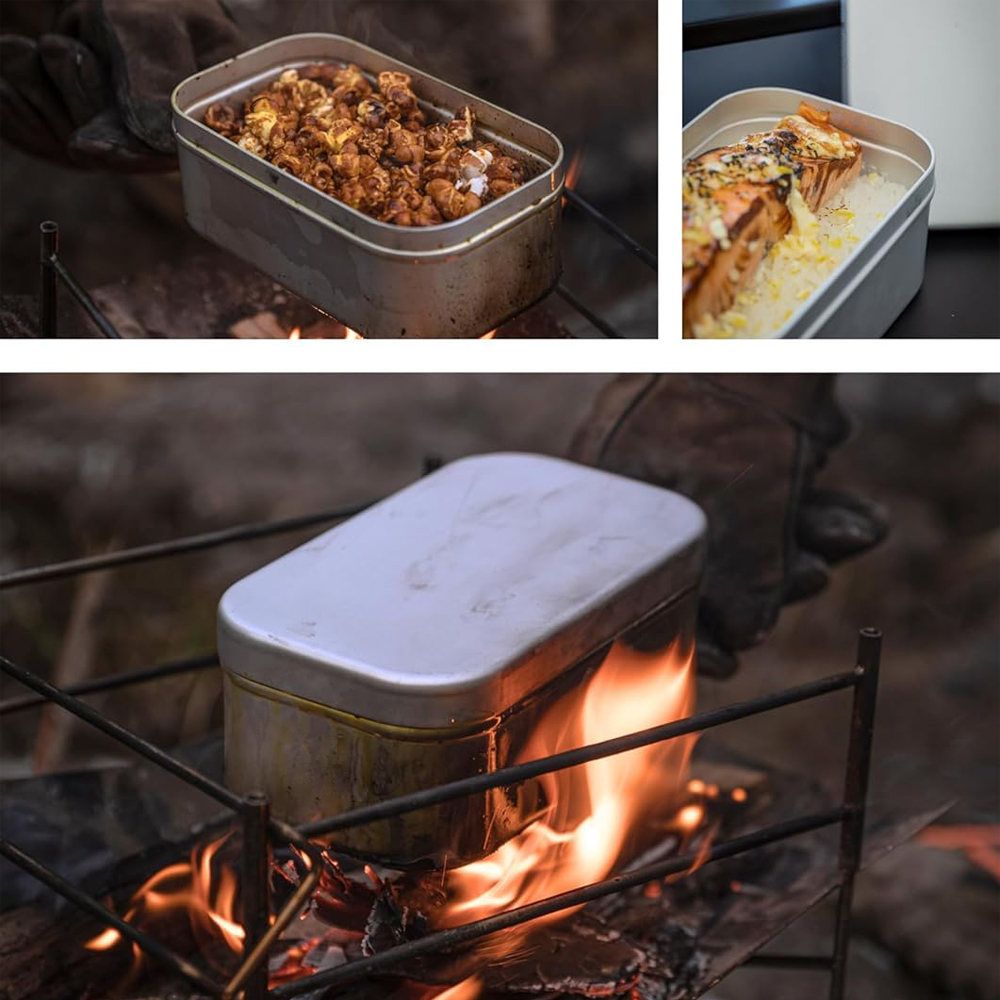 Alça dobrável da caixa de bent - Camping Cooking Box avaliação e preço