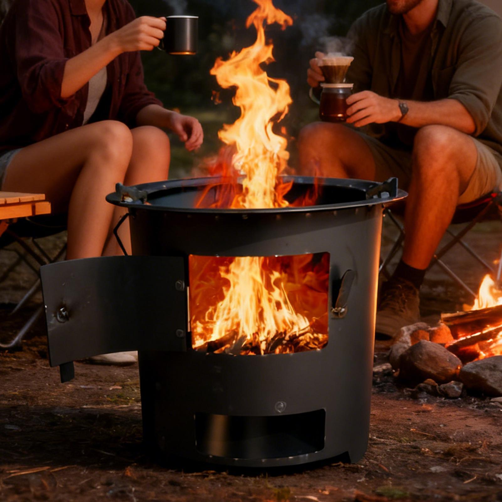Fogão de foguete portátil para - Camping Cooking Gas Stove Portable Tool avaliação e preço