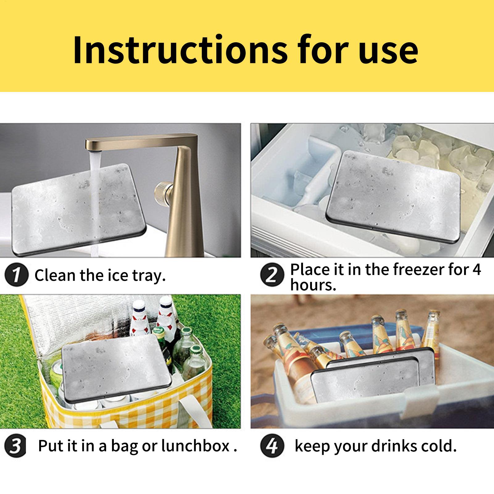 2 unidades de bolsas de gelo d - Camping Cooking Box avaliação e preço