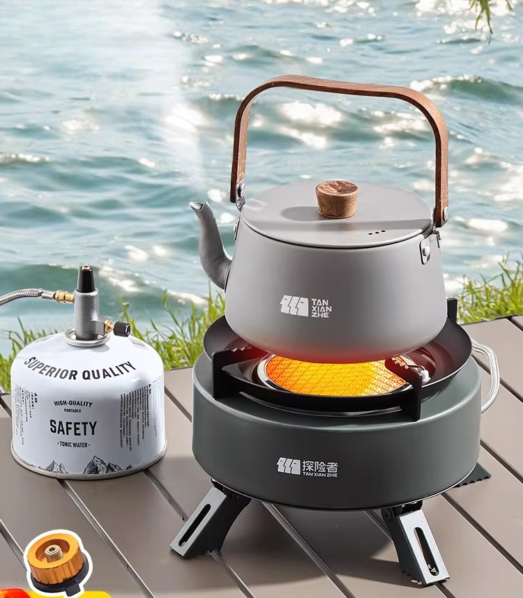 Fogão a Gás Portátil para Camp - Camping Cooking Gas Stove Portable Tool avaliação e preço