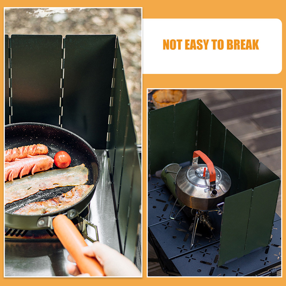 Para-vento Dobrável Robusto pa - Camping Cooking Gas Stove Portable Tool avaliação e preço