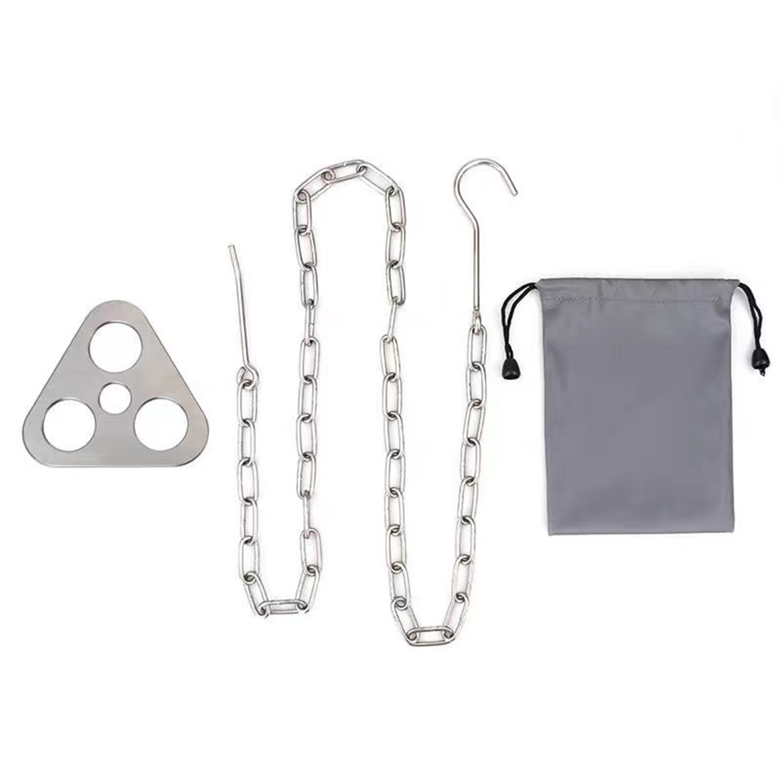 1 unidade Tripé de Ferro para  - Camping Cooking Pot Tripod avaliação e preço