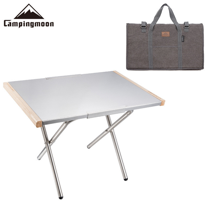 Mesa Portátil de Aço Inoxidáve - Camping Cooking Table With Storage avaliação e preço