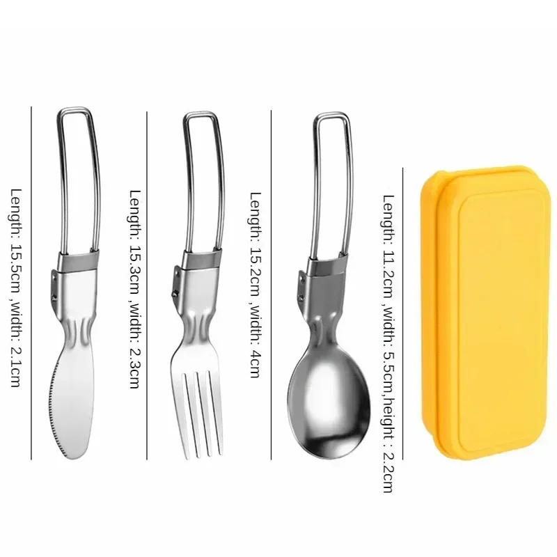 Conjunto de Talheres Portátil  - Camping Cooking Knife Set avaliação e preço